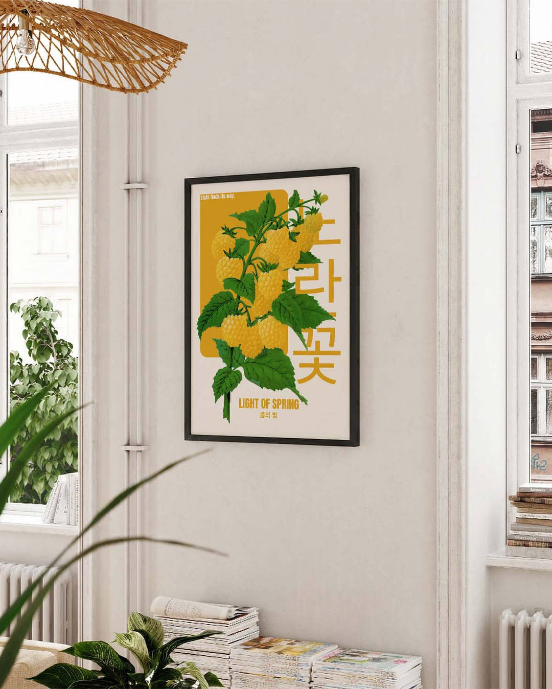 Springlight | Botanical Asia Art Poster