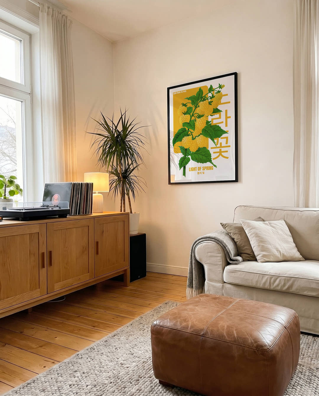 Springlight | Botanical Asia Art Poster