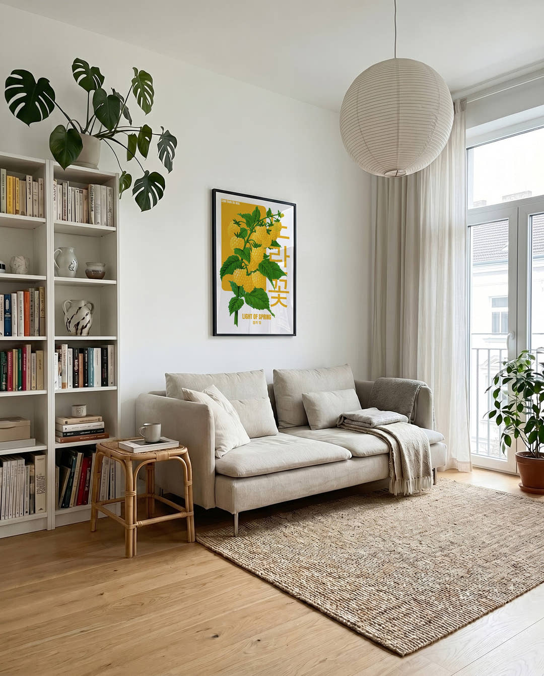 Springlight | Botanical Asia Art Poster