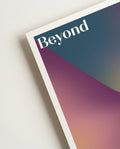 Beyond and within | Abstraktes Poster