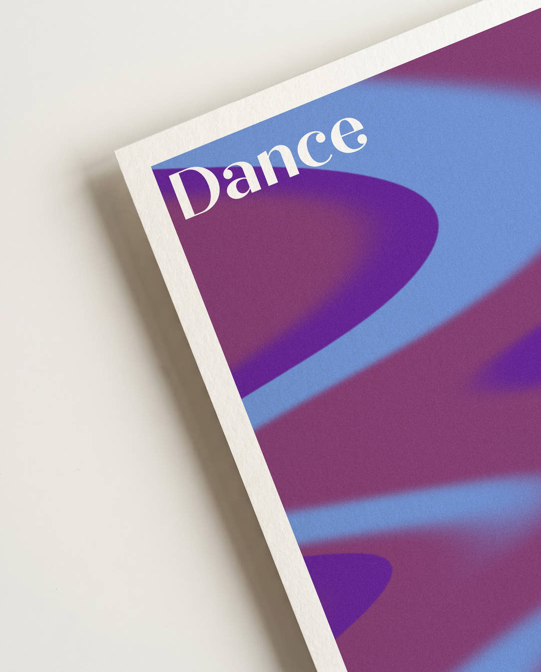 Dance until morning | Abstraktes Poster