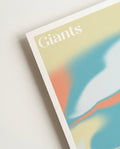 Giants of Blue | Abstraktes Poster