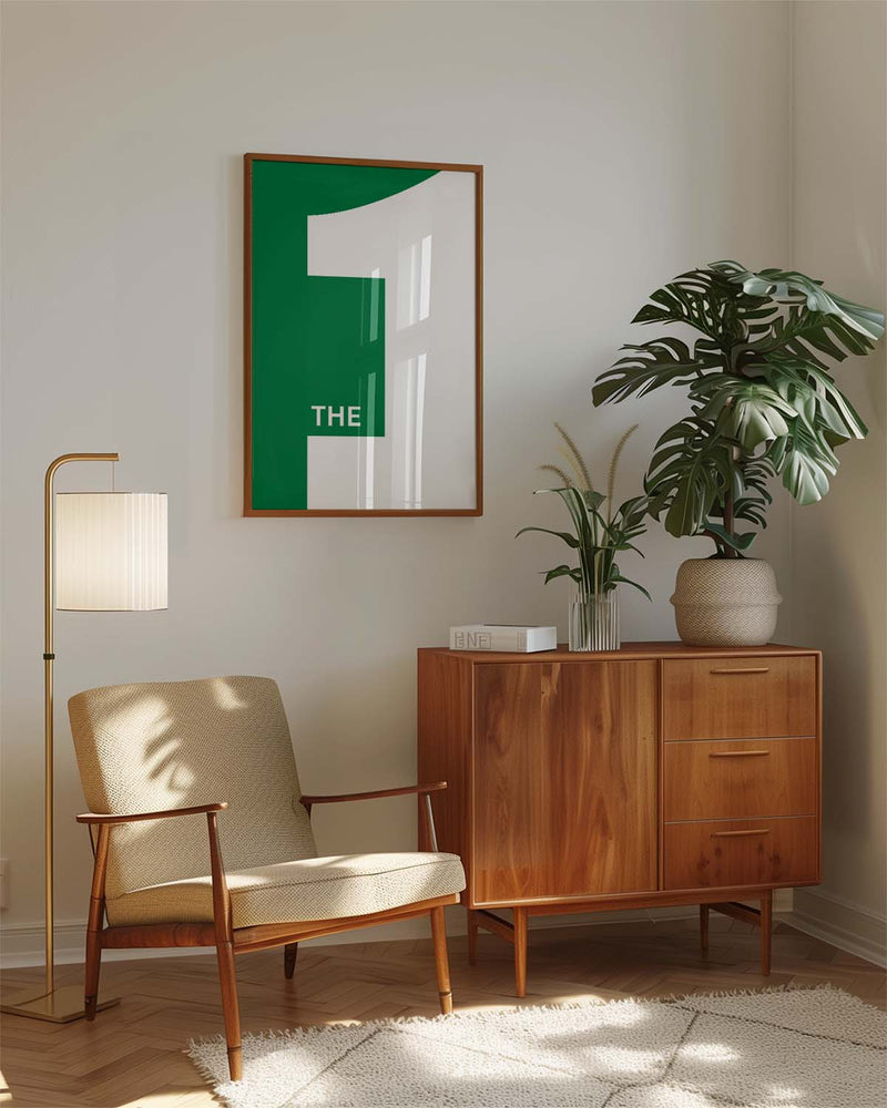The One | Typografie Poster