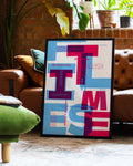 Time | Typografie Poster