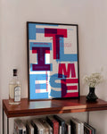 Time | Typografie Poster