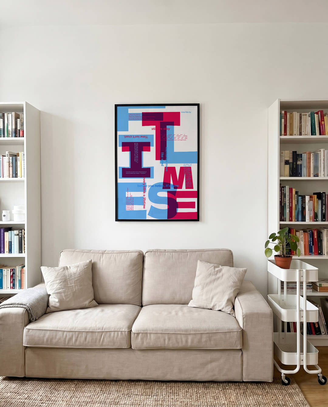 Time | Typografie Poster