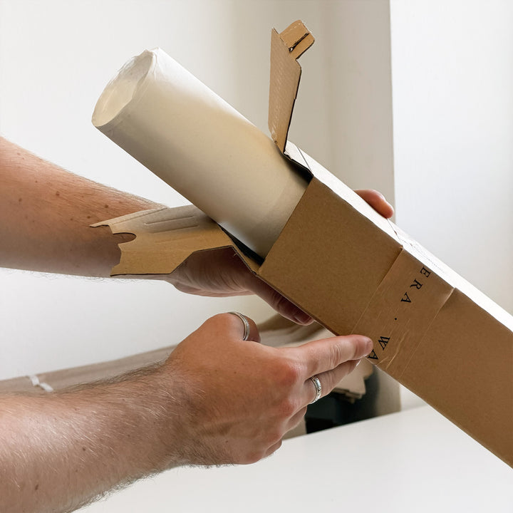 Verpackt und verschickt