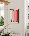Void | Typografie Poster