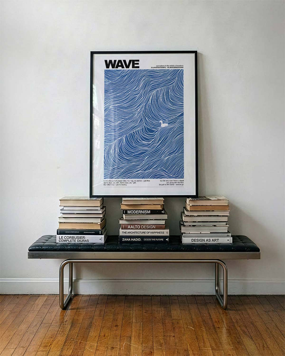 Wave | Abstraktes Meeres-Poster