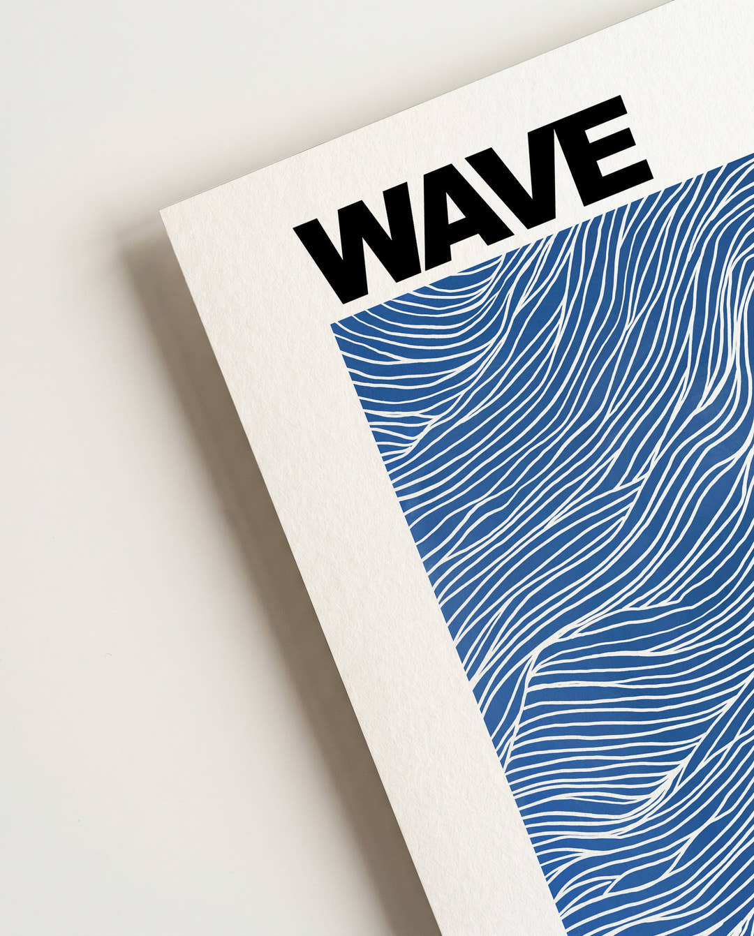 Wave | Abstraktes Meeres-Poster
