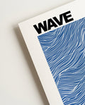 Wave | Abstraktes Meeres-Poster