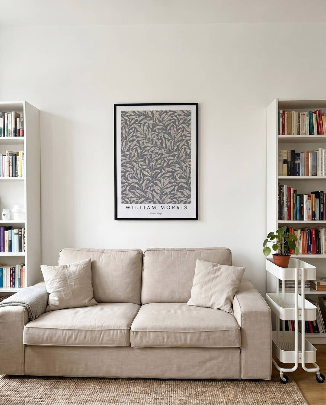 Willow Bough helle Blätter | William Morris Poster