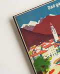 Vintage Ascona Reiseplakat – Ascona
