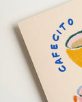 Kaffee Poster mit Spruch – Cafecito y Chisme
