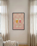 Sektgläser Poster – Cheers Together