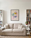 Coffee Lovers Club Poster – Kaffee Illustration