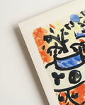 Expressionistisches Figuren & Fensterblick Kunstposter – Frau am Fenster