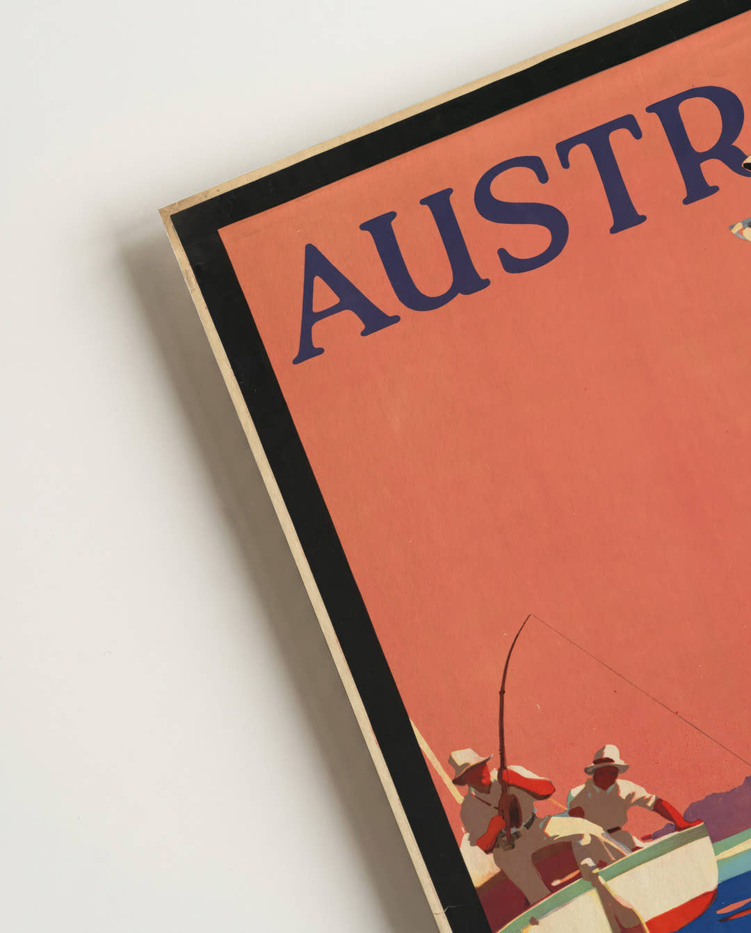 Vintage Australien Reise &amp; Korallenriff Poster – GBR