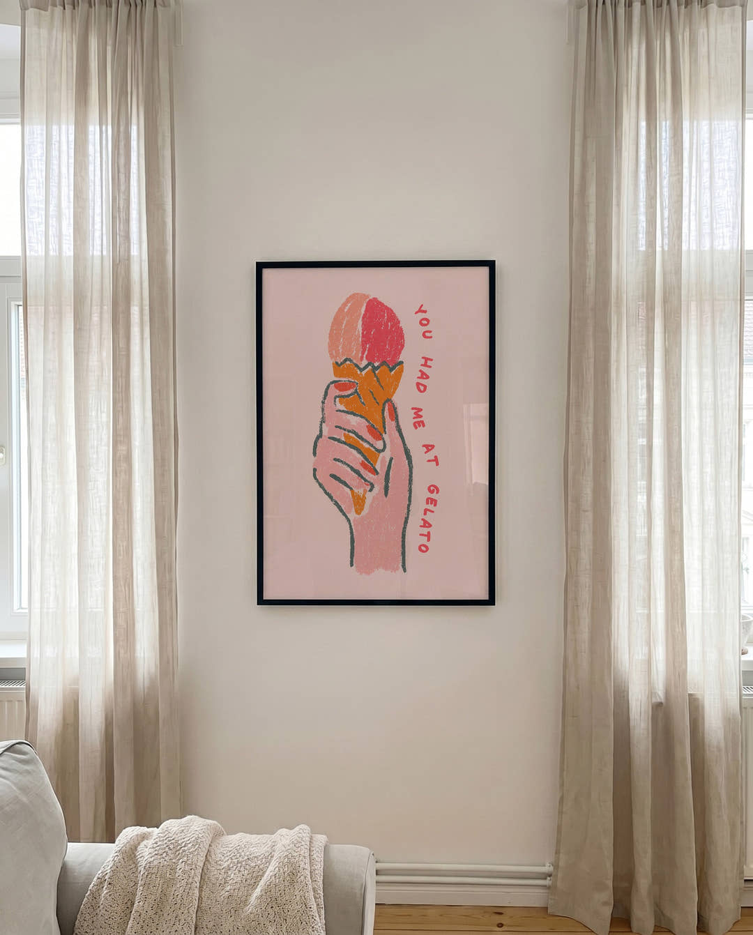 Gelato Poster – You Had Me At Gelato
