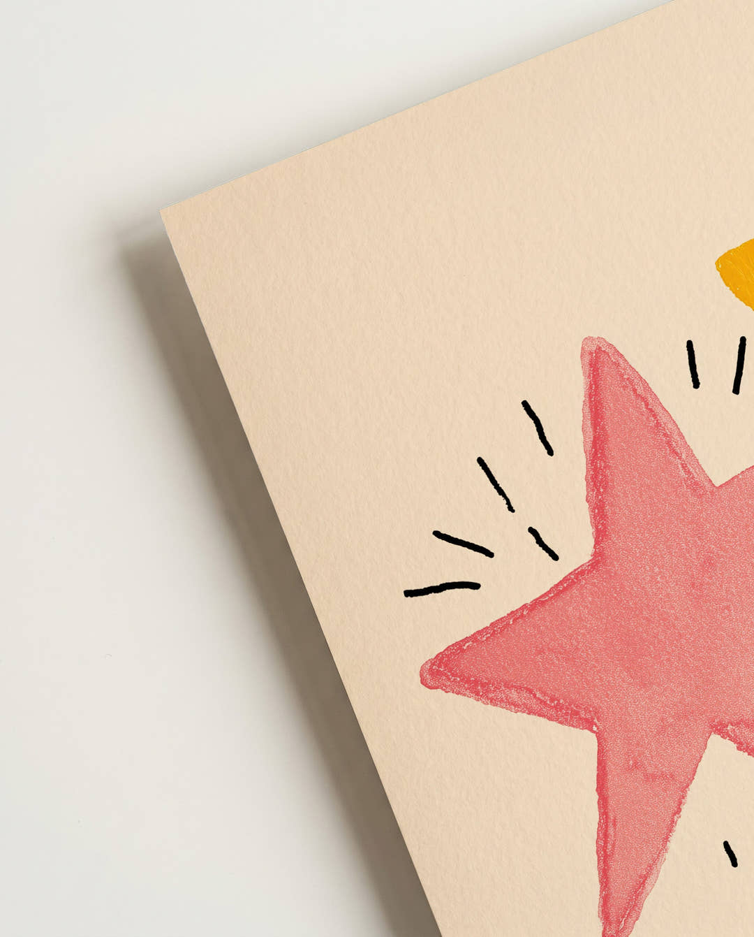 Illustration Stern Poster – Happy Stars