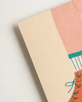 Typografie & Illustration Rollschuh Poster – Keep rolling