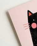 Typografie & Illustration Katzen Poster – Le Chat