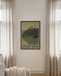 Vintage Berner Oberland Poster – Niesenbahn Berner
