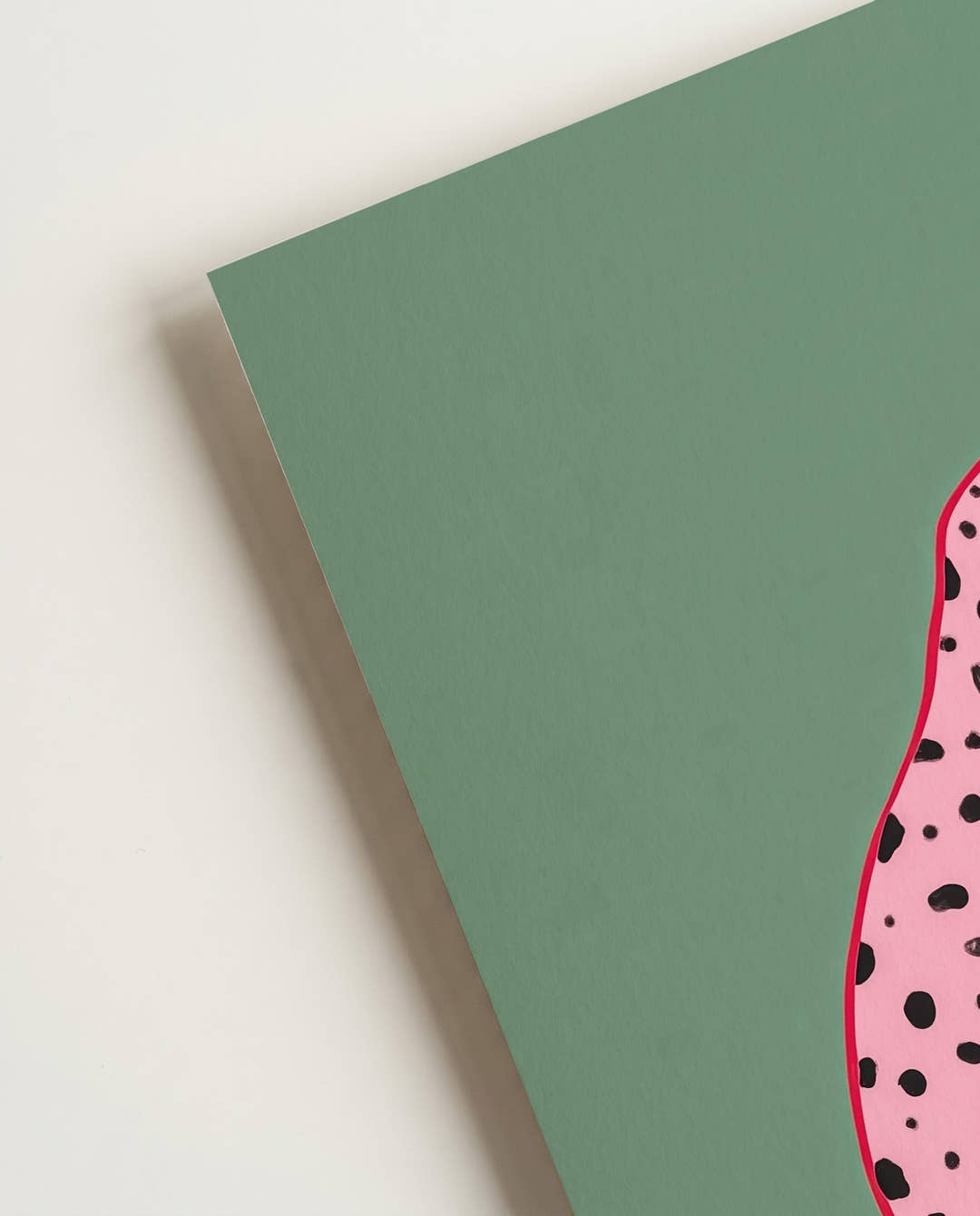 Pop Art &amp; Illustration Tier Poster – Pink Leopard