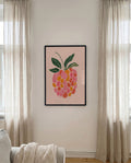 Himbeere Illustration Poster – Sweet Raspberry