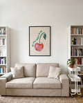Kirsche Typografie & Illustration Poster – The Little Things In Life