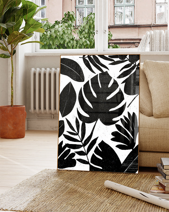 Abstraktes Muster Poster modern – Visual Resonance Poster – FineArt Wandbild, moderne Kunst & Fine Art Print von Spawnd, handgefertigt & Made in Germany