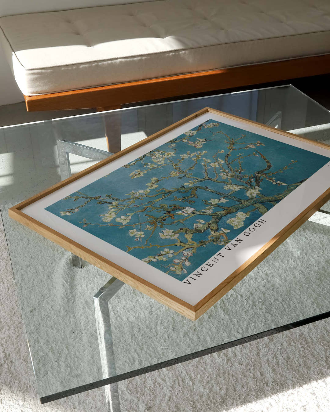 Almond blossom Poster – FineArt Wandbild, moderne Kunst &amp; Fine Art Print von Spawnd, handgefertigt &amp; Made in Germany