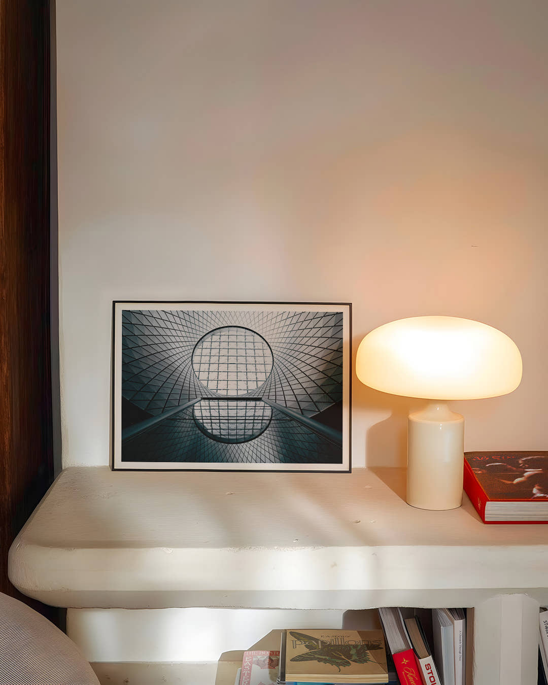 Architectural illusion Poster – FineArt Wandbild, moderne Kunst &amp; Fine Art Print von Spawnd, handgefertigt &amp; Made in Germany