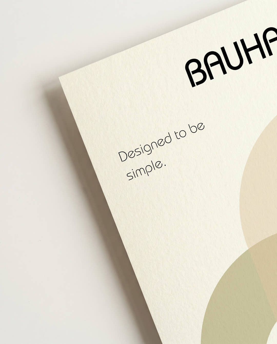 Attitude | Bauhaus Poster