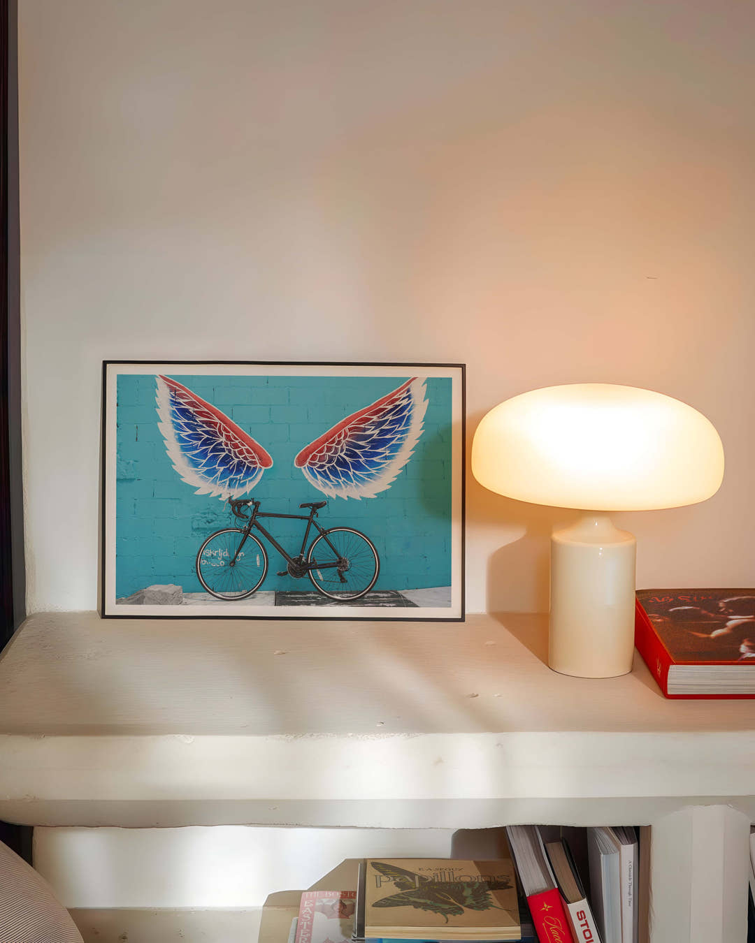 Bicycle Poster – FineArt Wandbild, moderne Kunst &amp; Fine Art Print von Spawnd, handgefertigt &amp; Made in Germany
