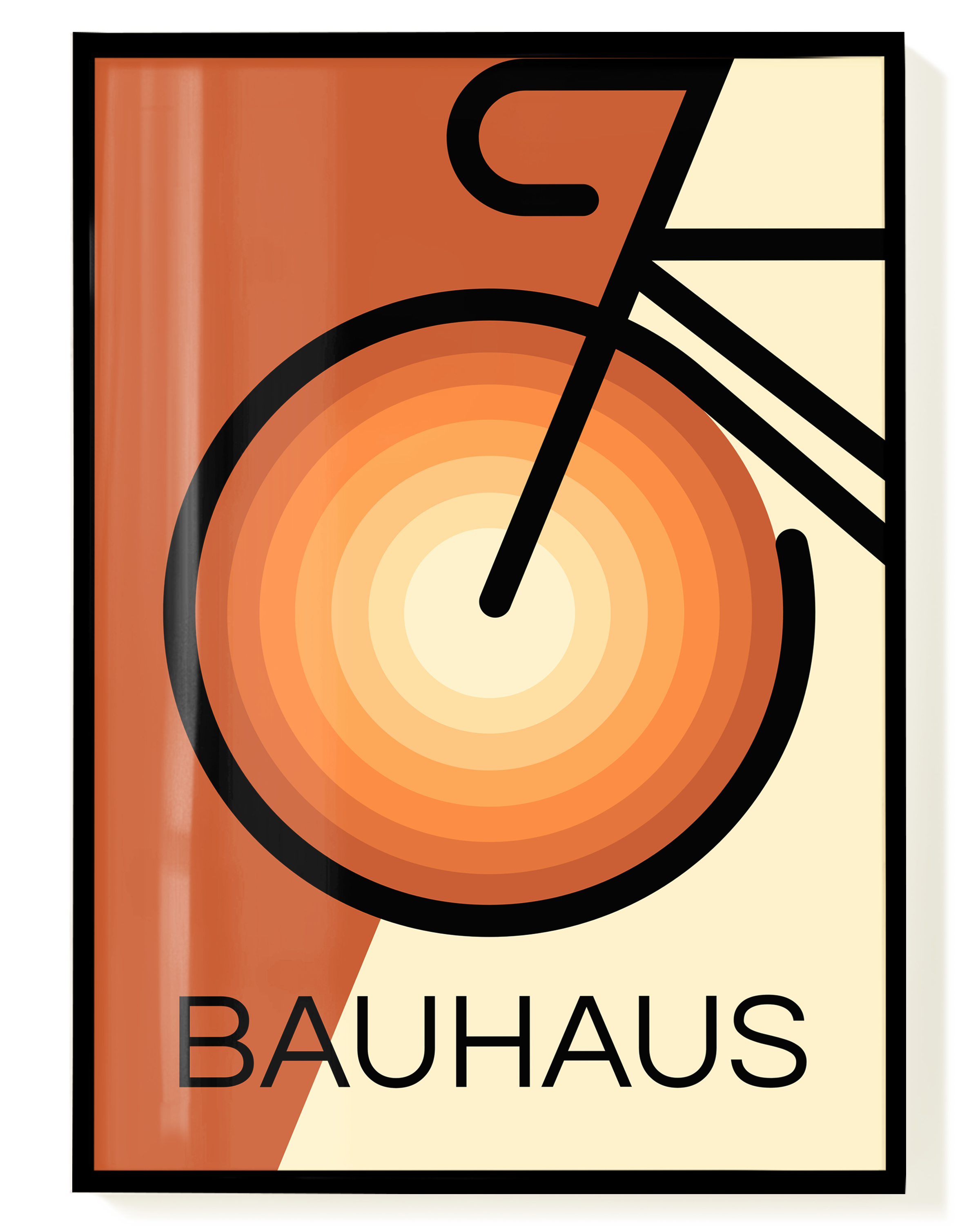 Bike | Bauhaus Poster – Wallera®