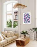 Blumenposter – Flower Market Amsterdam Poster – FineArt Wandbild, moderne Kunst & Fine Art Print von Spawnd, handgefertigt & Made in Germany