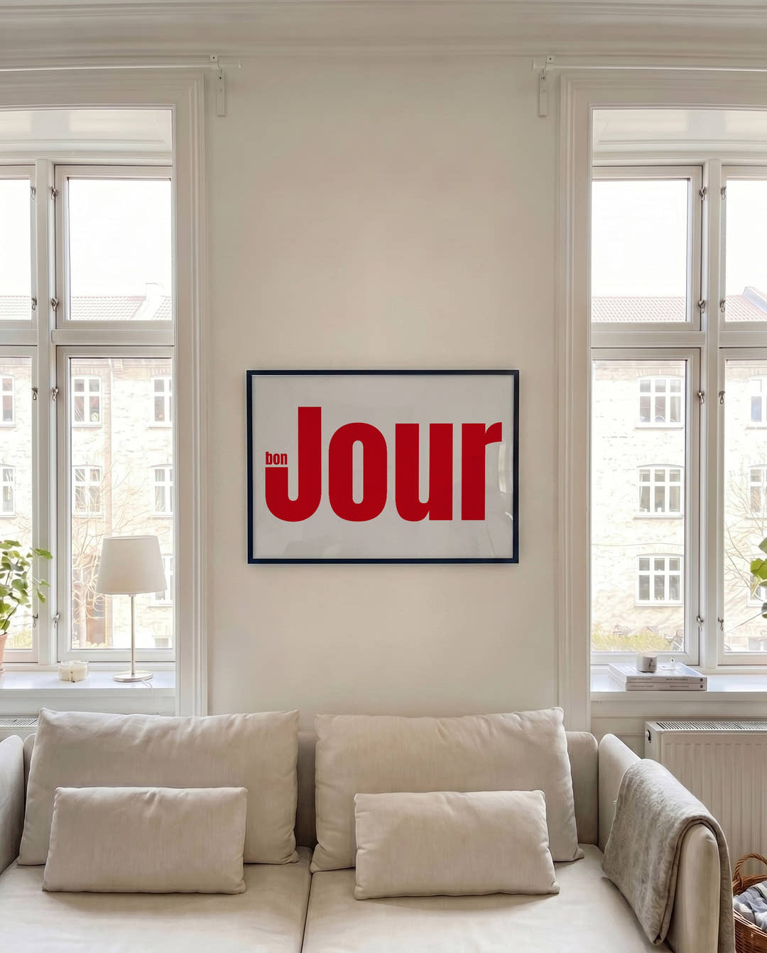 Bon Jour | Typografie Poster