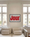 Bon Jour | Typografie Poster