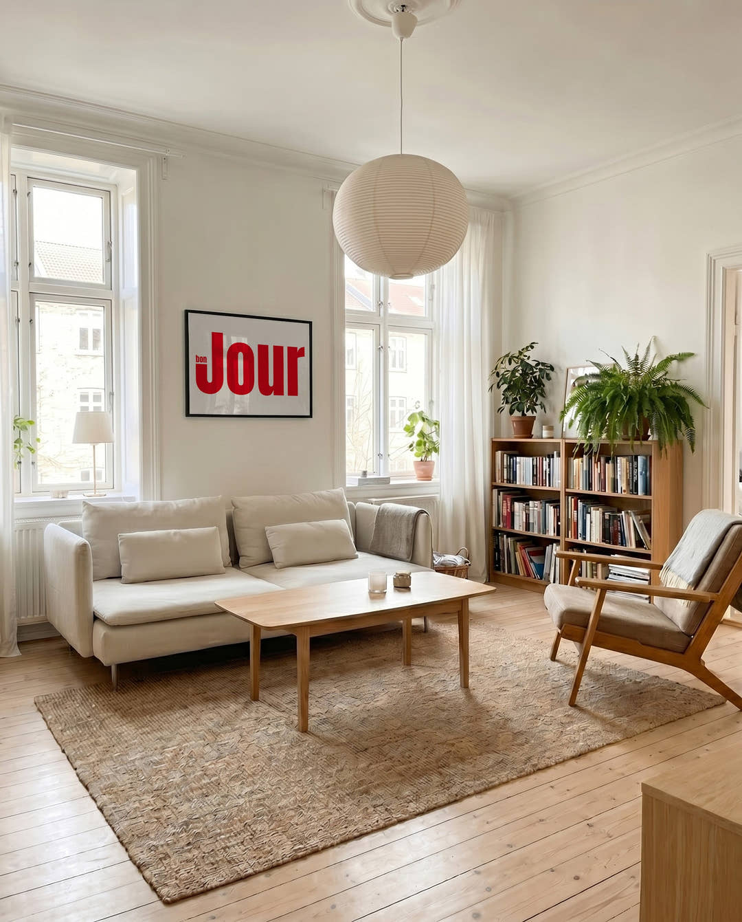 Bon Jour | Typografie Poster