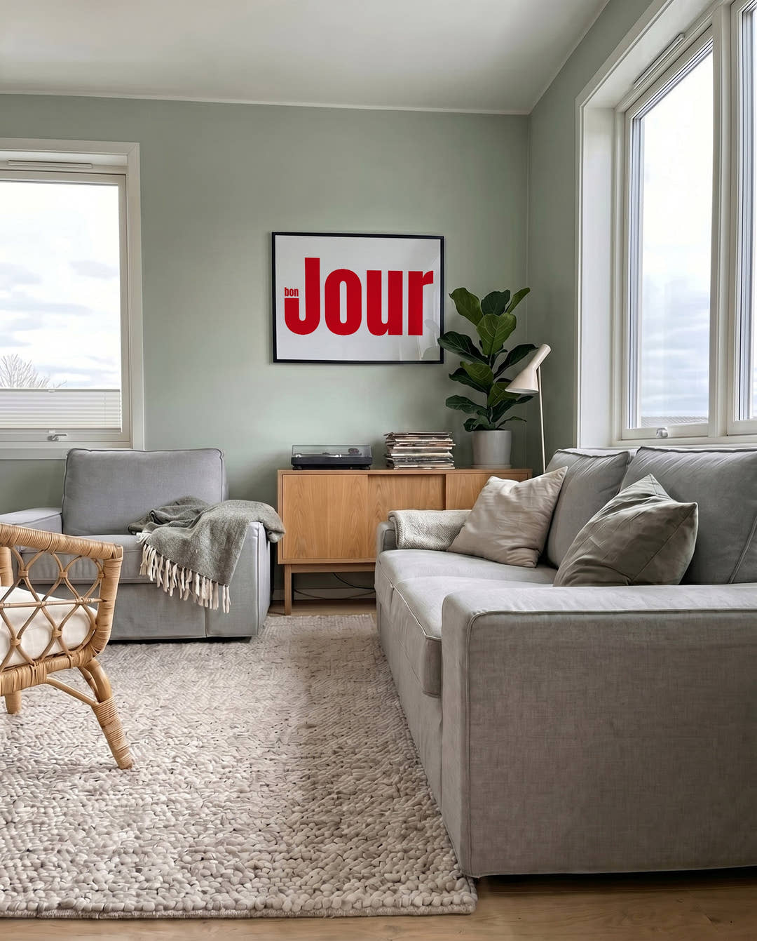 Bon Jour | Typografie Poster