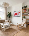 Bon Jour | Typografie Poster