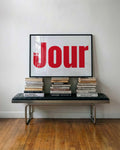 Bon Jour | Typografie Poster