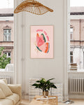 Bunter Schmetterling Illustration Poster – Spread Your Wings Poster – FineArt Wandbild, moderne Kunst & Fine Art Print von Spawnd, handgefertigt & Made in Germany