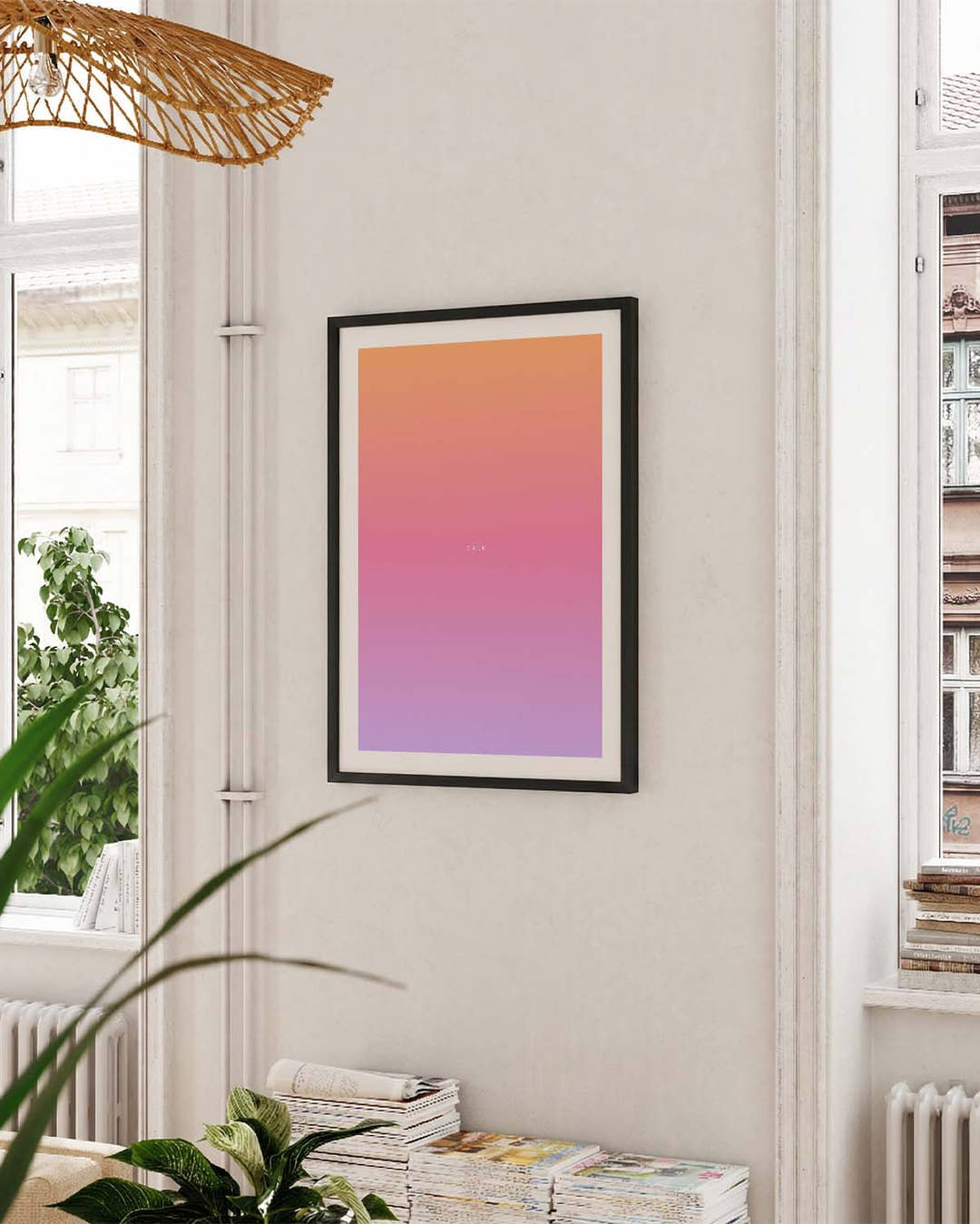 Calm | Minimalist Art Poster