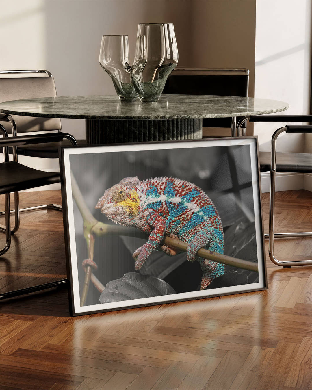 Camouflage error Poster – FineArt Wandbild, moderne Kunst &amp; Fine Art Print von Spawnd, handgefertigt &amp; Made in Germany