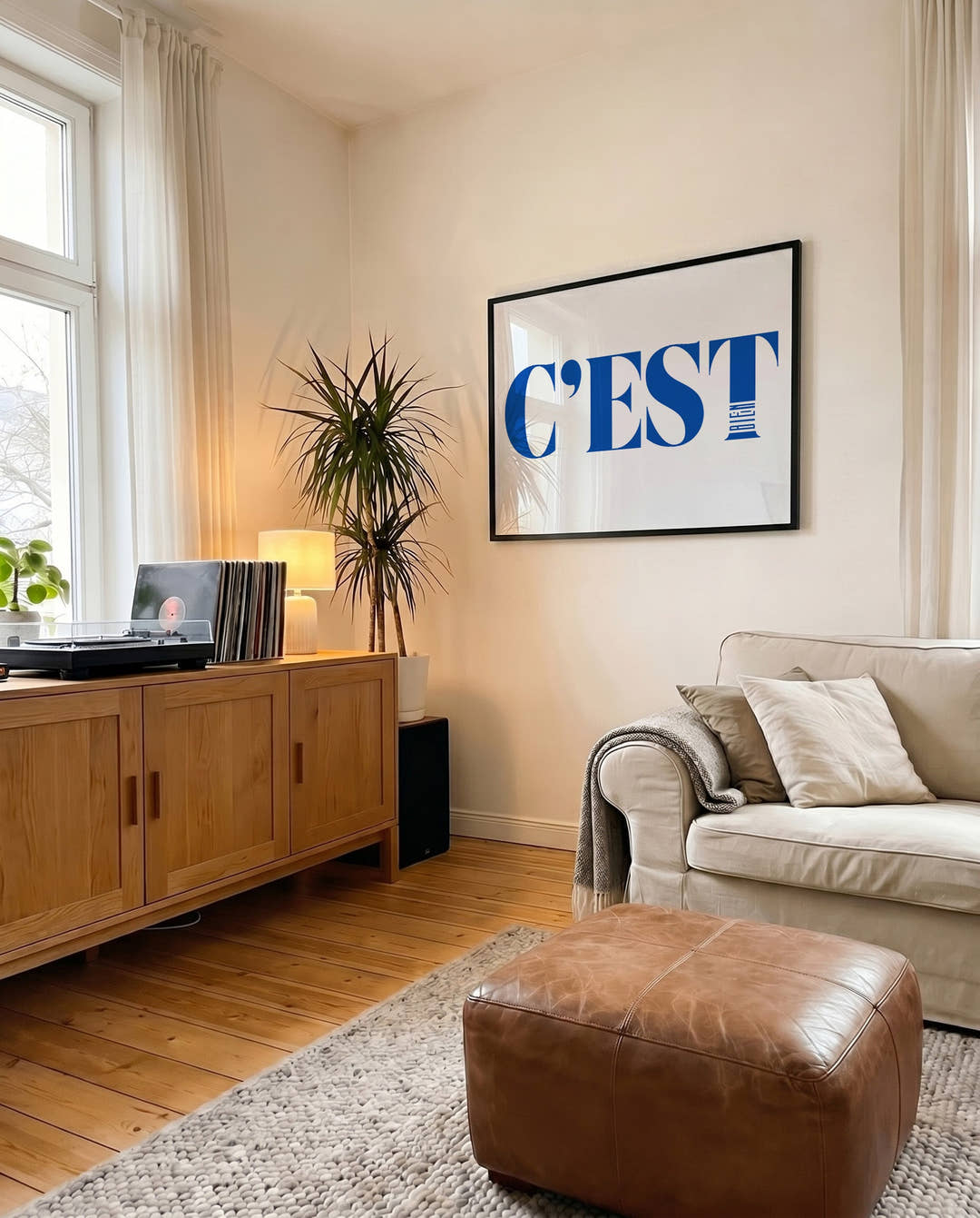 C’est bien | Typografie Poster