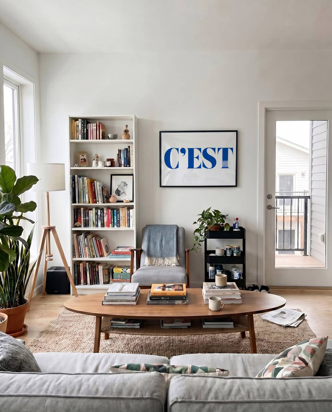 C’est bien | Typografie Poster