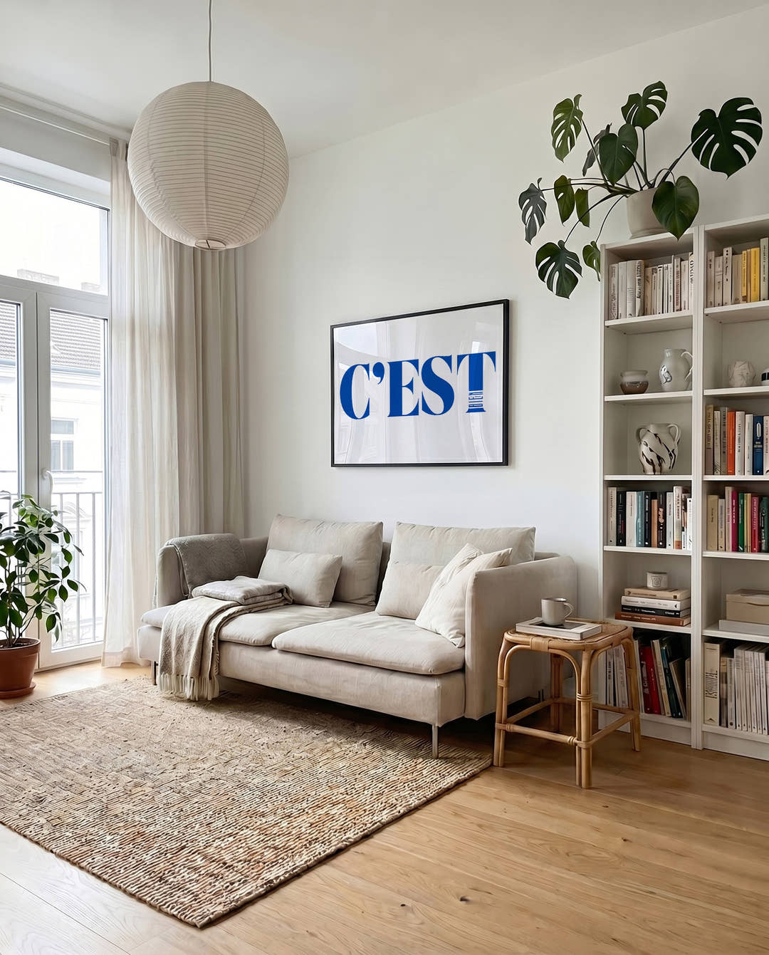 C’est bien | Typografie Poster