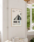 Chicago Poster – FineArt Wandbild, moderne Kunst & Fine Art Print von Spawnd, handgefertigt & Made in Germany